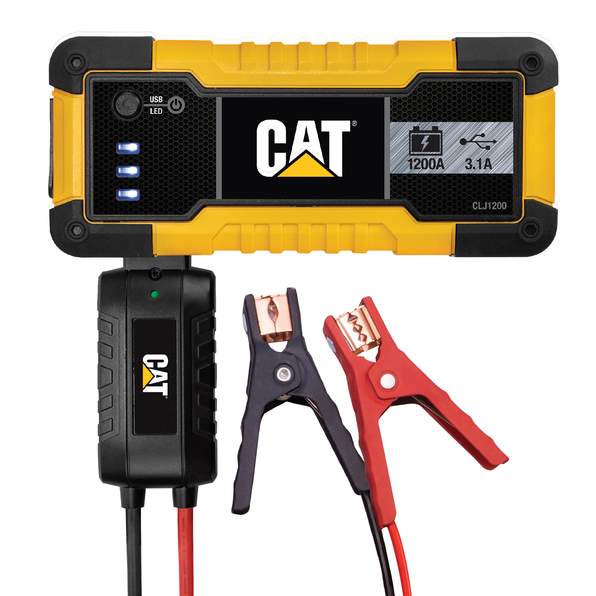 Stanley CAT®, Li-Ion Jump Starter, Amps 1200 Volts 12 Model# CLJ1200